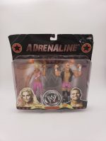 Rare Jakk’s Pacific WWE Adrenaline Series 39 Natalya & Tyson Kidd Figure, 2-pack